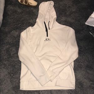 White Oakley Hoodie